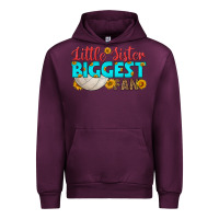 Mauve Wine little sister biggest fan Urban Hoodie - HRA Design Shop
