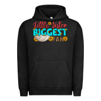 Pigment Black little sister biggest fan Urban Hoodie - HRA Design Shop