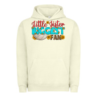 Pigment Pistachio little sister biggest fan Urban Hoodie - HRA Design Shop