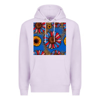 Lilac usa sunflowers seamless pattern Premium Hoodie - HRA Design Shop