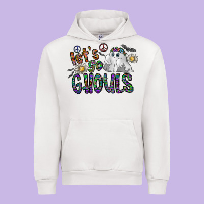 Let's Go Ghouls Urban Hoodie Designed By Cowhidedigitalart