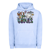 Pigment Grape Ice let's go ghouls Urban Hoodie - CowhideDigitalArt