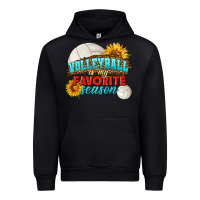 Black volleyball is my favorite season Urban Hoodie - HRA Design Shop
