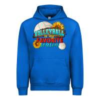 Cobalt volleyball is my favorite season Urban Hoodie - HRA Design Shop