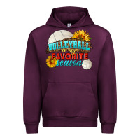 Mauve Wine volleyball is my favorite season Urban Hoodie - HRA Design Shop