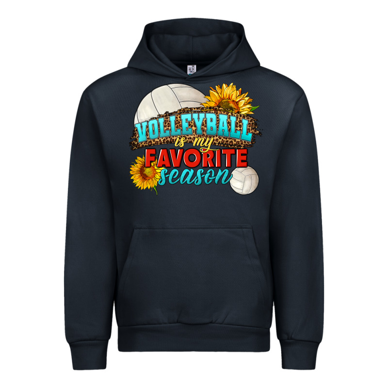 Volleyball Is My Favorite Season Urban Hoodie by HRA Design Shop | Teevron