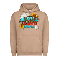 Pigment Burro volleyball is my favorite season Urban Hoodie - HRA Design Shop