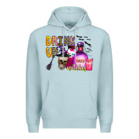 Blue Mist drink up witches Premium Hoodie - CowhideDigitalArt
