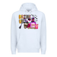 White drink up witches Premium Hoodie - CowhideDigitalArt