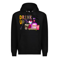 Black drink up witches Premium Hoodie - CowhideDigitalArt