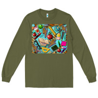 Army Green teacher mousepad Long Sleeve Tee - BarkalooDesign