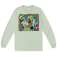 Matcha teacher mousepad Long Sleeve Tee - BarkalooDesign