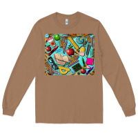 Toasted Coconut teacher mousepad Long Sleeve Tee - BarkalooDesign