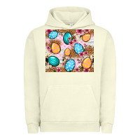 Pigment Pistachio Easter eggs cowhide leopard tumbler Easter Day Urban Hoodie - Neo Western