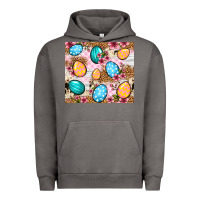 Pigment Tornado Easter eggs cowhide leopard tumbler Easter Day Urban Hoodie - Neo Western