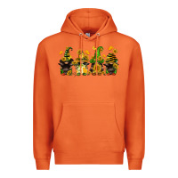 Carrot sunflower gnomies Premium Hoodie - FaDigitalArtStudio