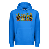 True Royal sunflower gnomies Premium Hoodie - FaDigitalArtStudio