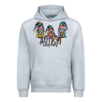 Heather Grey autism awareness Urban Hoodie - SublimationCraftShop
