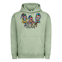 Pigment Oil Green autism awareness Urban Hoodie - SublimationCraftShop