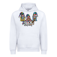 White autism awareness Urban Hoodie - SublimationCraftShop