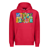 Cardinal happy easter with eggs Premium Hoodie - Neo Western