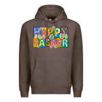 Coffee happy easter with eggs Premium Hoodie - Neo Western