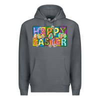 Rock happy easter with eggs Premium Hoodie - Neo Western