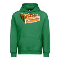 Emerald red christmas cake fa element 1 Urban Hoodie - FaDigitalArtStudio