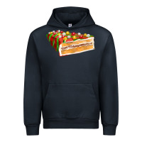 Navy red christmas cake fa element 1 Urban Hoodie - FaDigitalArtStudio