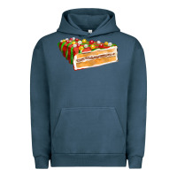Pigment Midnight Navy red christmas cake fa element 1 Urban Hoodie - FaDigitalArtStudio