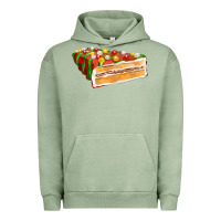 Pigment Oil Green red christmas cake fa element 1 Urban Hoodie - FaDigitalArtStudio