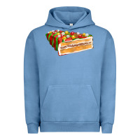 Pigment Pebble Blue red christmas cake fa element 1 Urban Hoodie - FaDigitalArtStudio