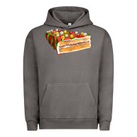 Pigment Tornado red christmas cake fa element 1 Urban Hoodie - FaDigitalArtStudio