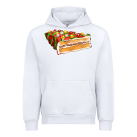 White red christmas cake fa element 1 Urban Hoodie - FaDigitalArtStudio