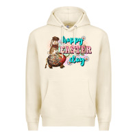Tofu Happy Easter Day rodeo Easter Day Premium Hoodie - CowGirlArtShop