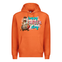 Carrot Happy Easter Day rodeo Easter Day Premium Hoodie - CowGirlArtShop