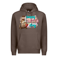 Coffee Happy Easter Day rodeo Easter Day Premium Hoodie - CowGirlArtShop