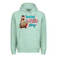 Seafoam Happy Easter Day rodeo Easter Day Premium Hoodie - CowGirlArtShop