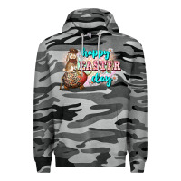 Slate Camo Happy Easter Day rodeo Easter Day Premium Hoodie - CowGirlArtShop