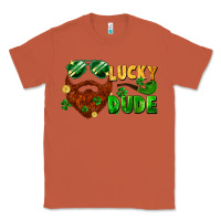 Copper lucky dude saint patrick's bearded man Classic Tee - FaDigitalArtStudio