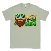Matcha lucky dude saint patrick's bearded man Classic Tee - FaDigitalArtStudio