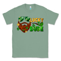 Sage lucky dude saint patrick's bearded man Classic Tee - FaDigitalArtStudio