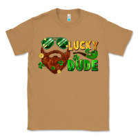 Toasted Coconut lucky dude saint patrick's bearded man Classic Tee - FaDigitalArtStudio