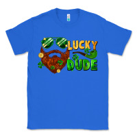 True Royal lucky dude saint patrick's bearded man Classic Tee - FaDigitalArtStudio