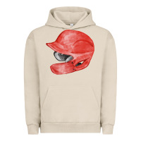 Pigment French Oak red baseball batting helmet fa element Urban Hoodie - FaDigitalArtStudio