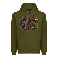 Army Green rodeo Premium Hoodie - SublimationCraftShop
