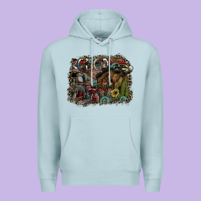 Rodeo Premium Hoodie Designed By Sublimationcraftshop