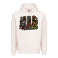 Pale Pink rodeo Premium Hoodie - SublimationCraftShop