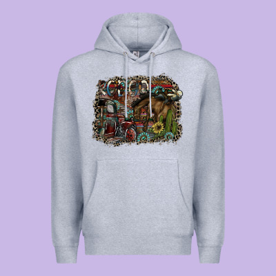 Rodeo Premium Hoodie Designed By Sublimationcraftshop