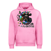 Fuchsia Pink autism awareness Urban Hoodie - SublimationCraftShop